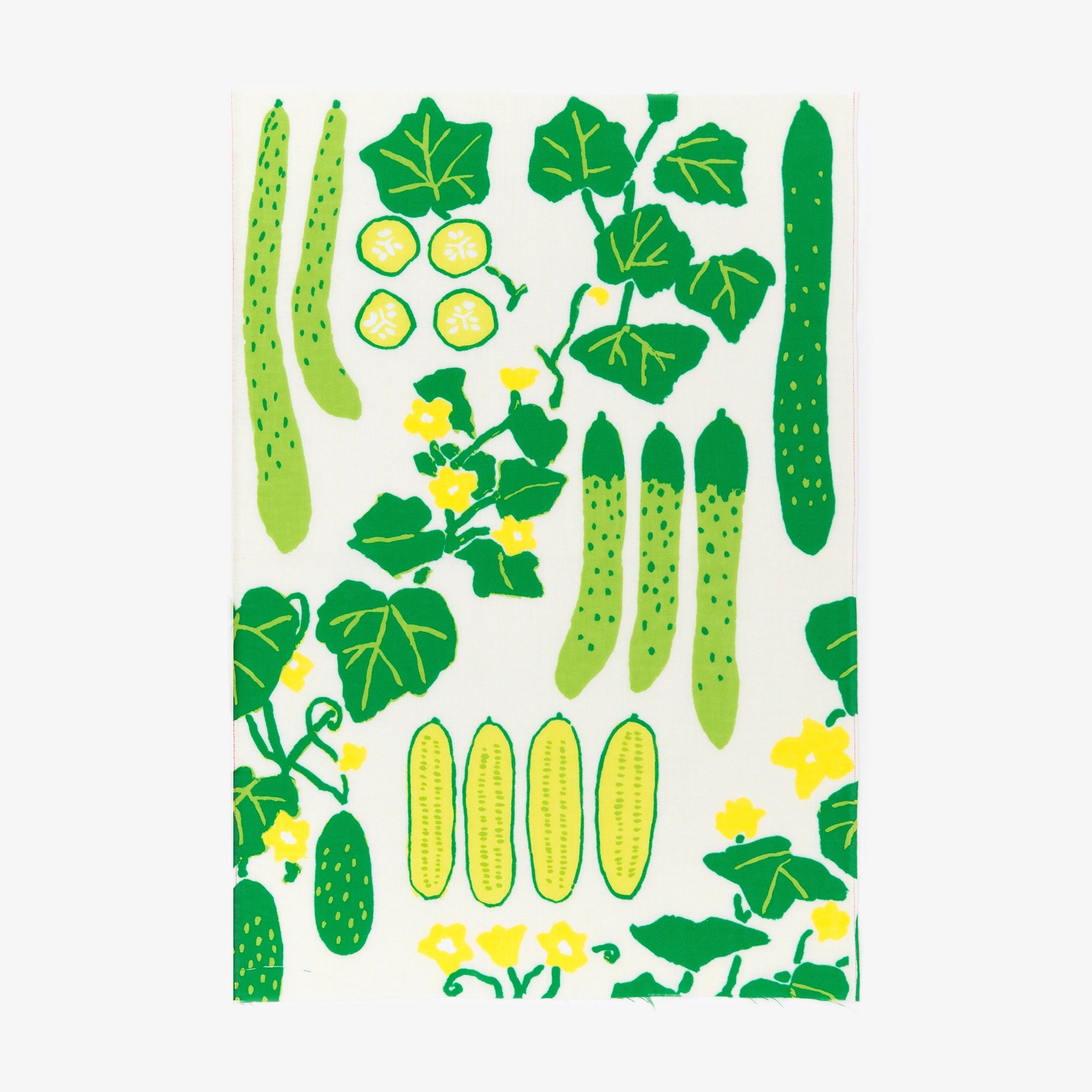 Ise Momen textile tenugui (longueur hime)/concombre