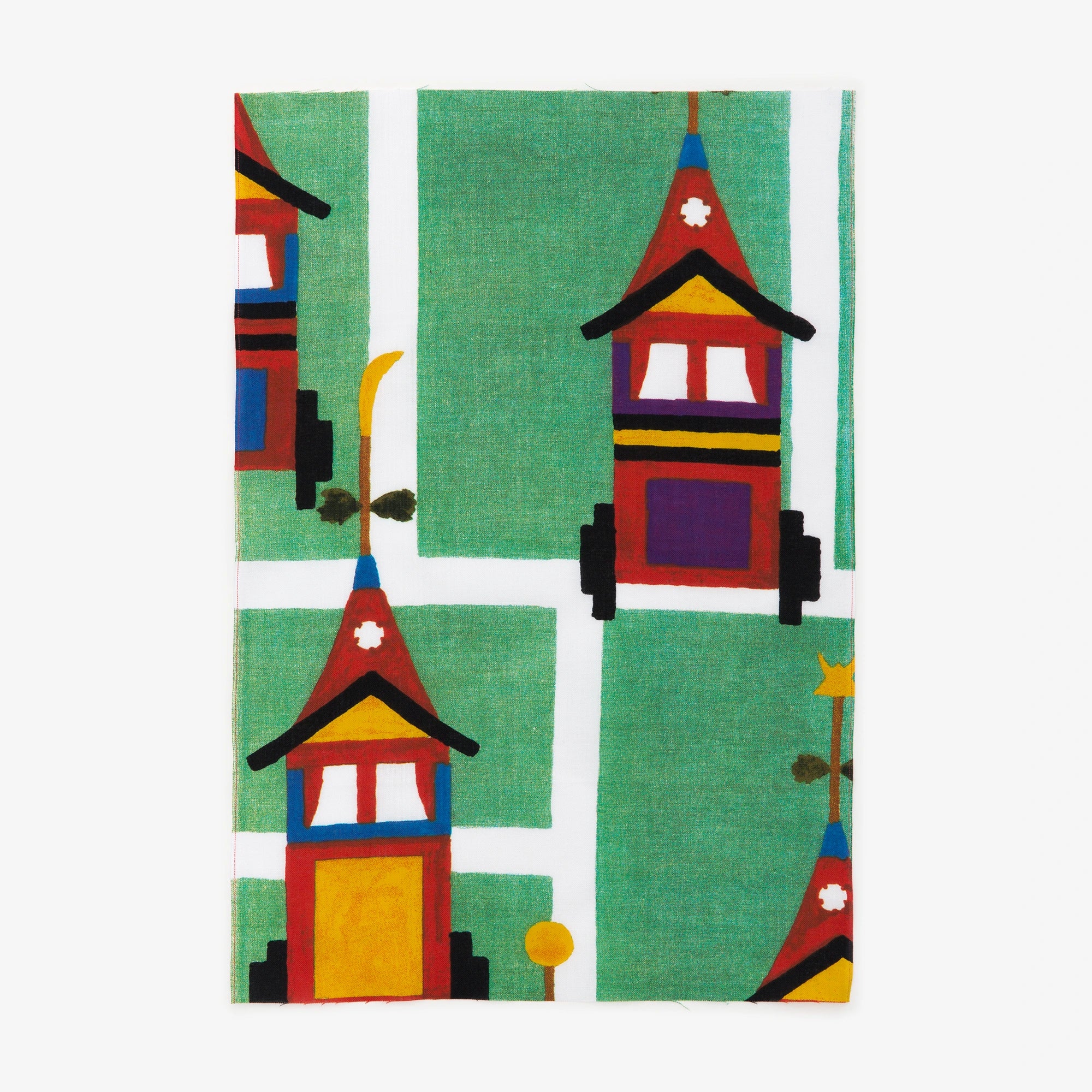 Isemomen Cotton Textile Handkerchief (Short) / Gion Festival