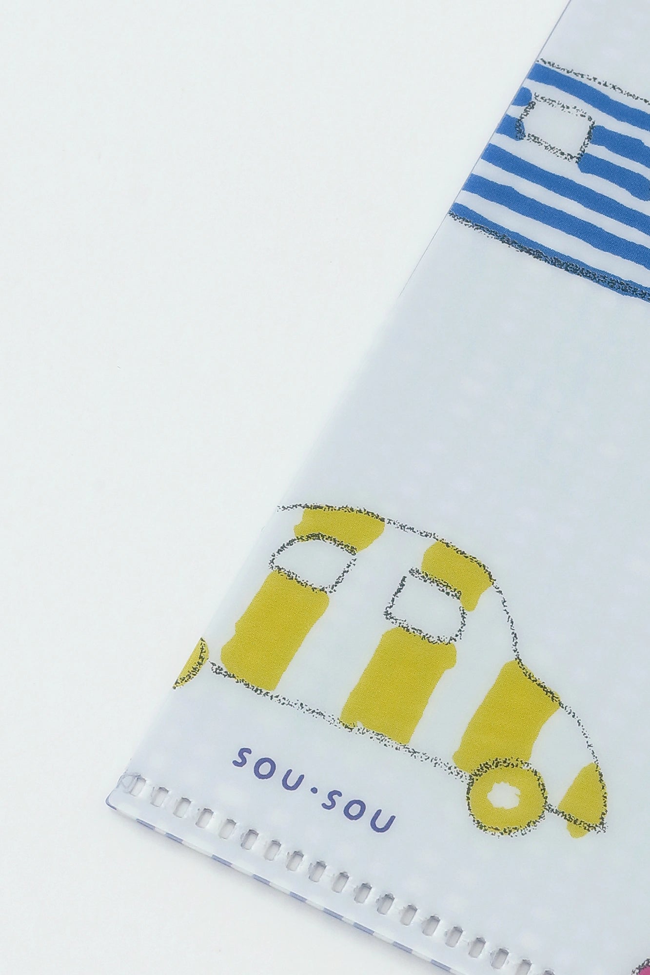 SOU・SOU×PHP研究所A5透明资料夹／汽车