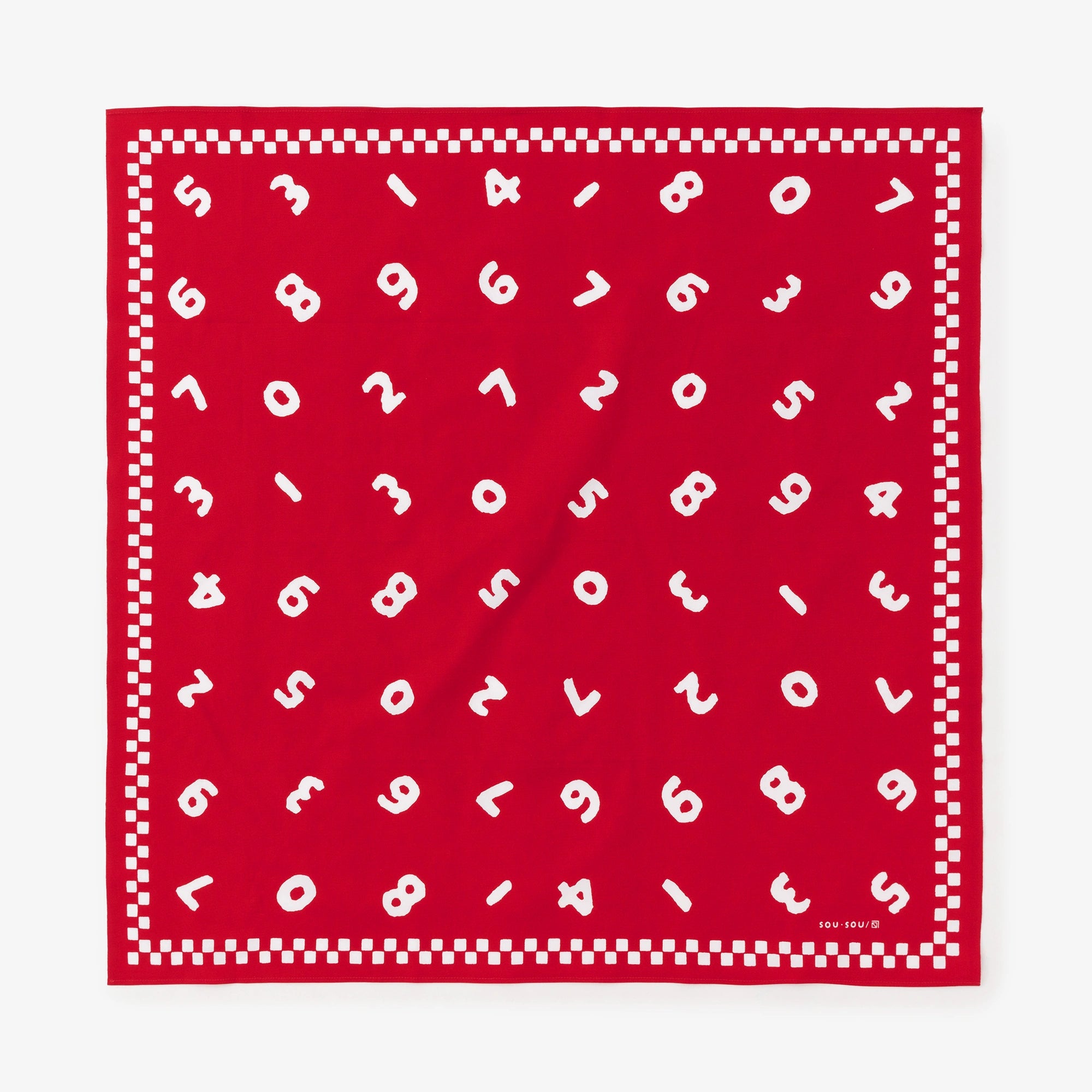 SOU・SOU×Arakawa Masujiro Shoten Furoshiki (mittel)/SO-SU-U Shojohi