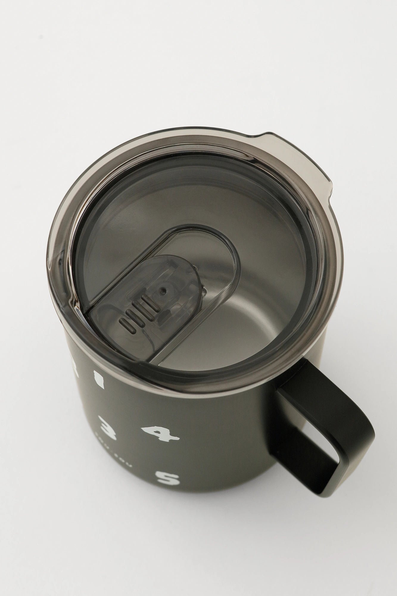 Mug en acier inoxydable avec couvercle / SO-SU-U 