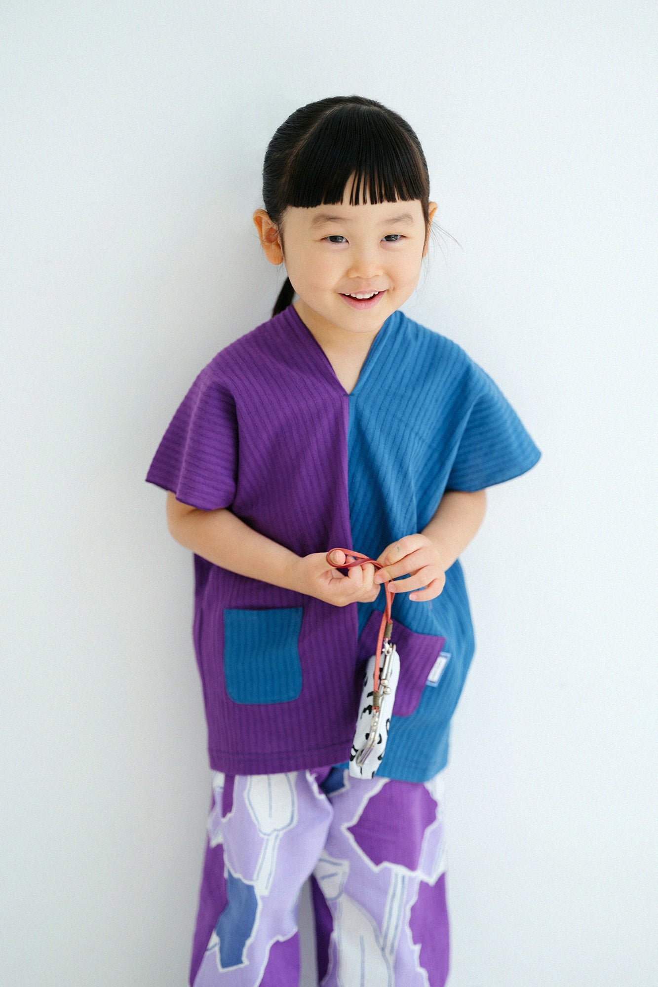 '身長：'99.6cm,'年齢：' 4歳,'着用サイズ：'L
