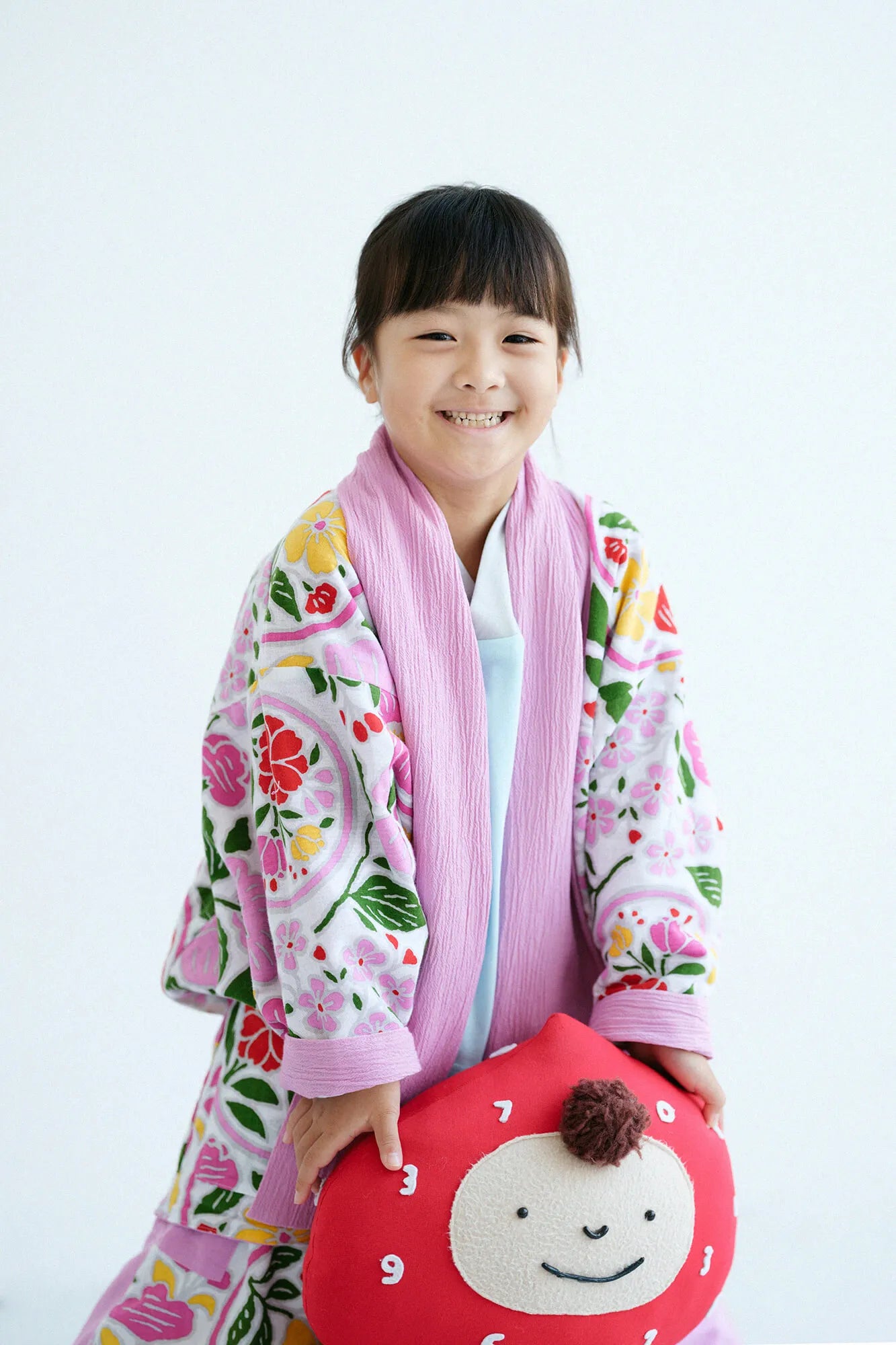 ●Takashima Chijimi 20/10 Kinderärmel/Momoiro x Momoyamazakura