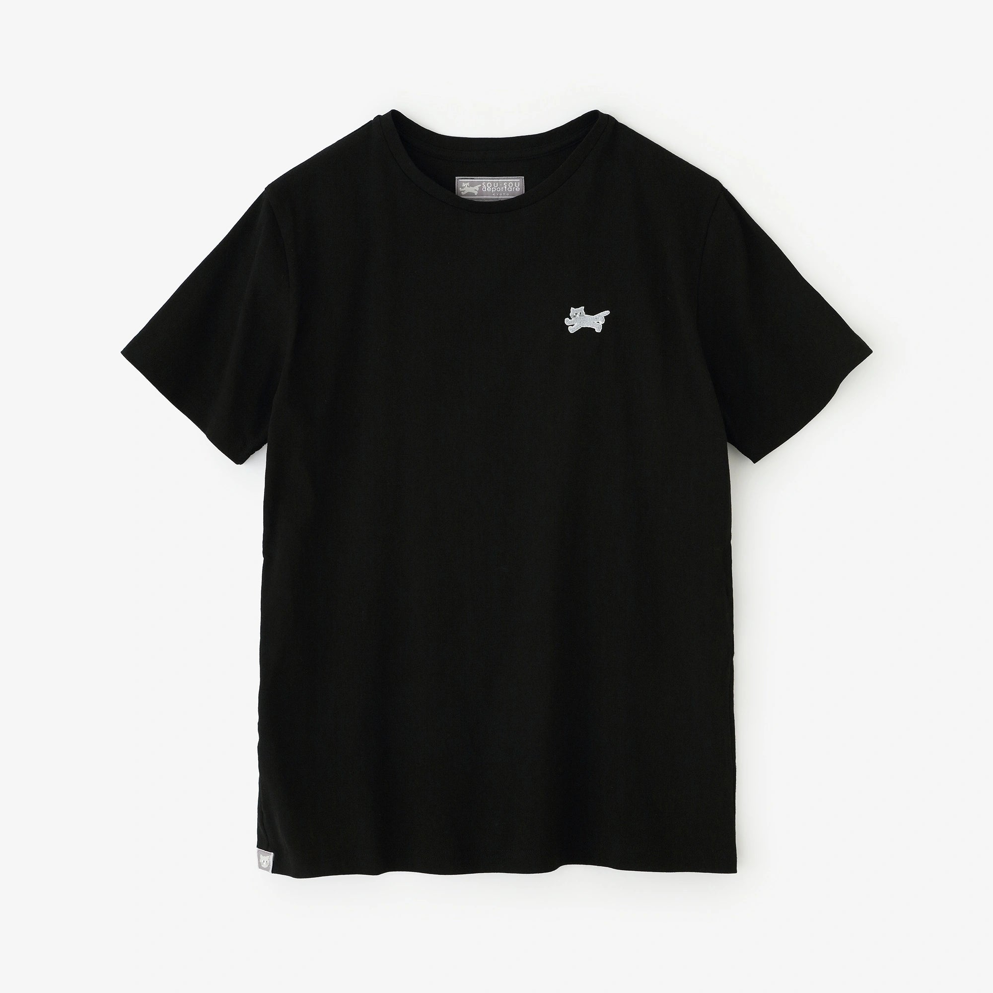 Takashima Jiji 40/40 Kurzarm-T-Shirt/schwarz
