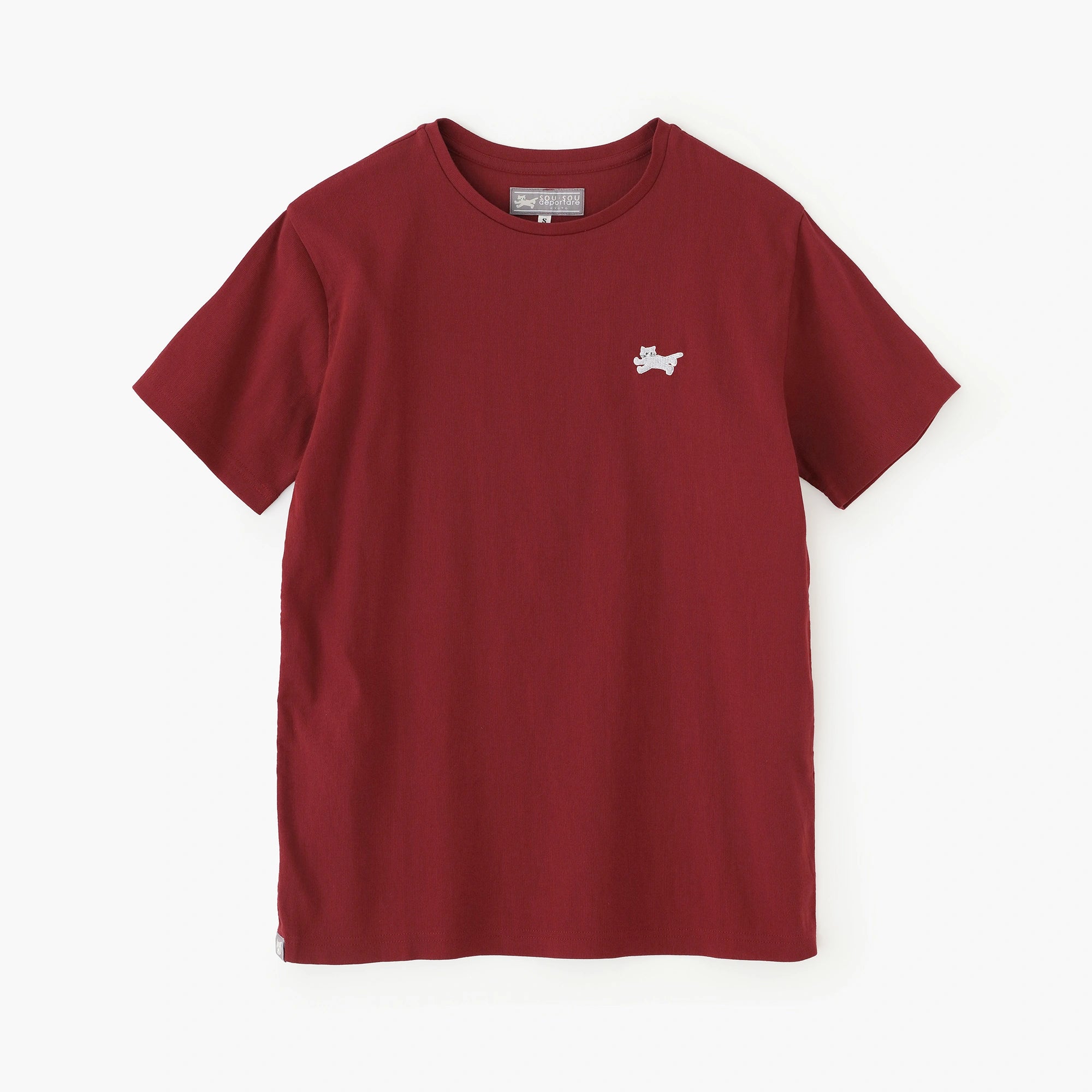 Takashima Jiji 40/40 Kurzarm-T-Shirt/Rot