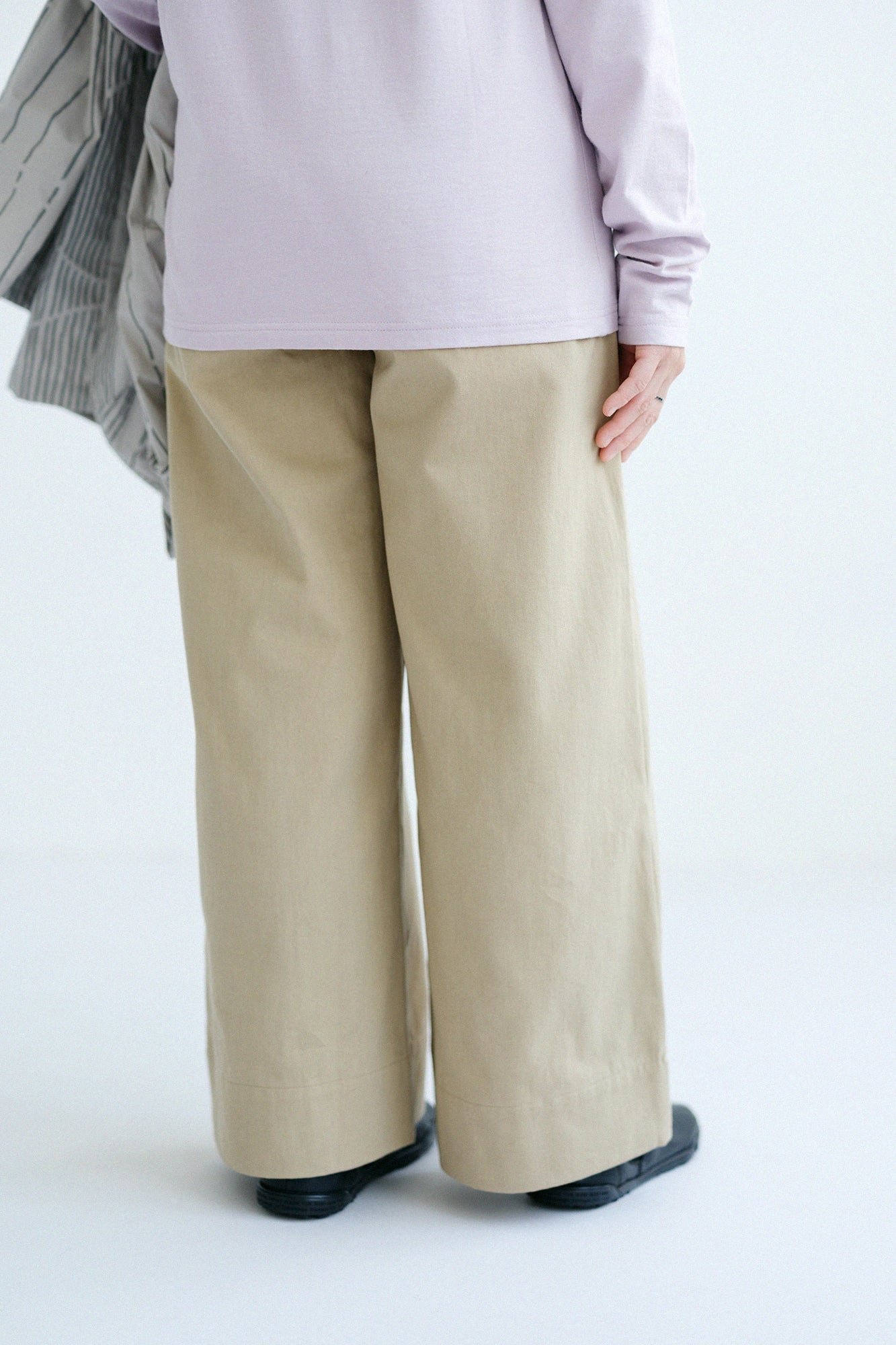 Weite Chino-Cross-Hose/Camel
