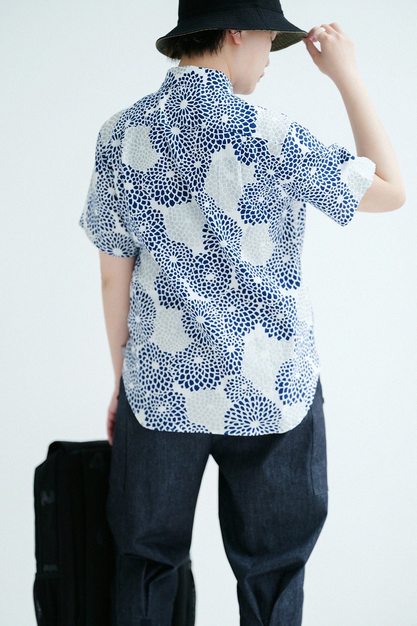 Takashima Jiji 20/20 Kurzarmshirt/Chrysanthemum Seifu
