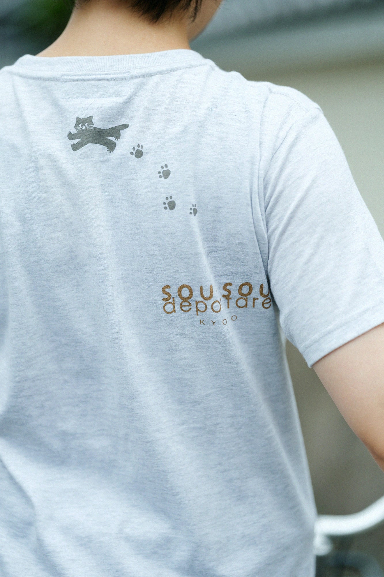 depo Nyan Short Sleeve T-shirt[5.0]／Ivory