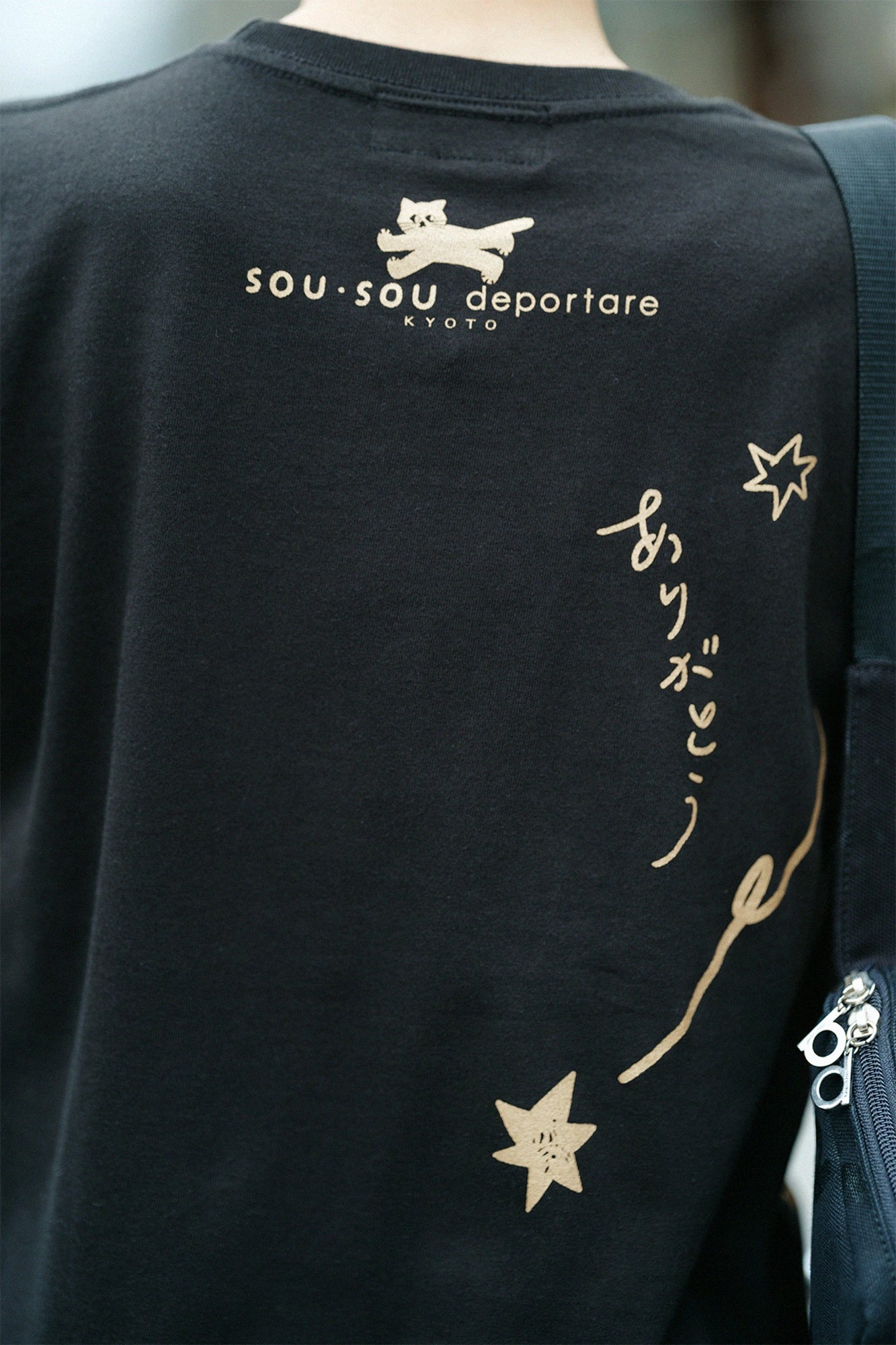 depo 乱描画（らんびょうが） 半袖Tシャツ[5.0]／ブラック