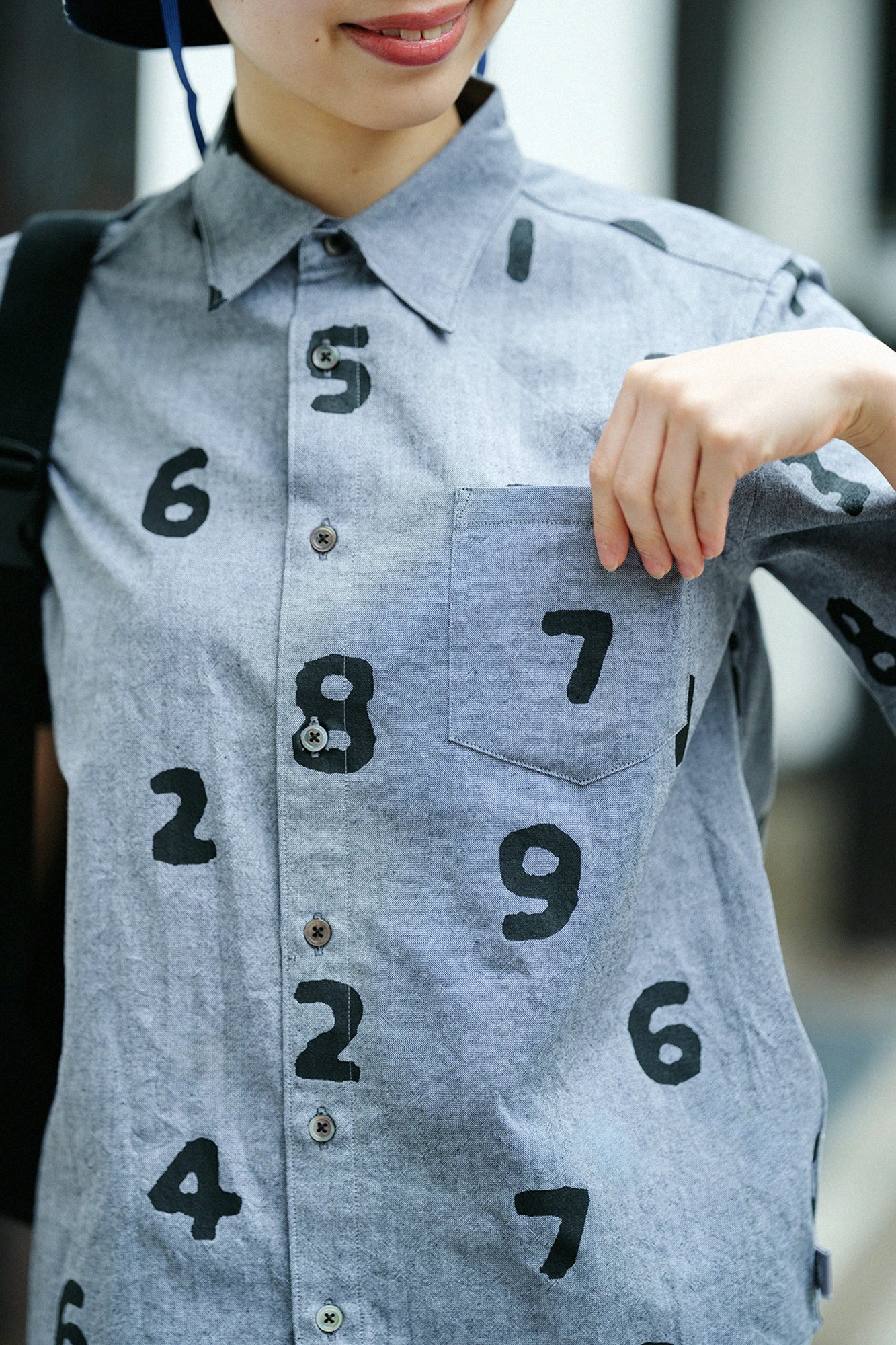 40-count Cotton Oxford Short Sleeve Shirt／SO-SU-U