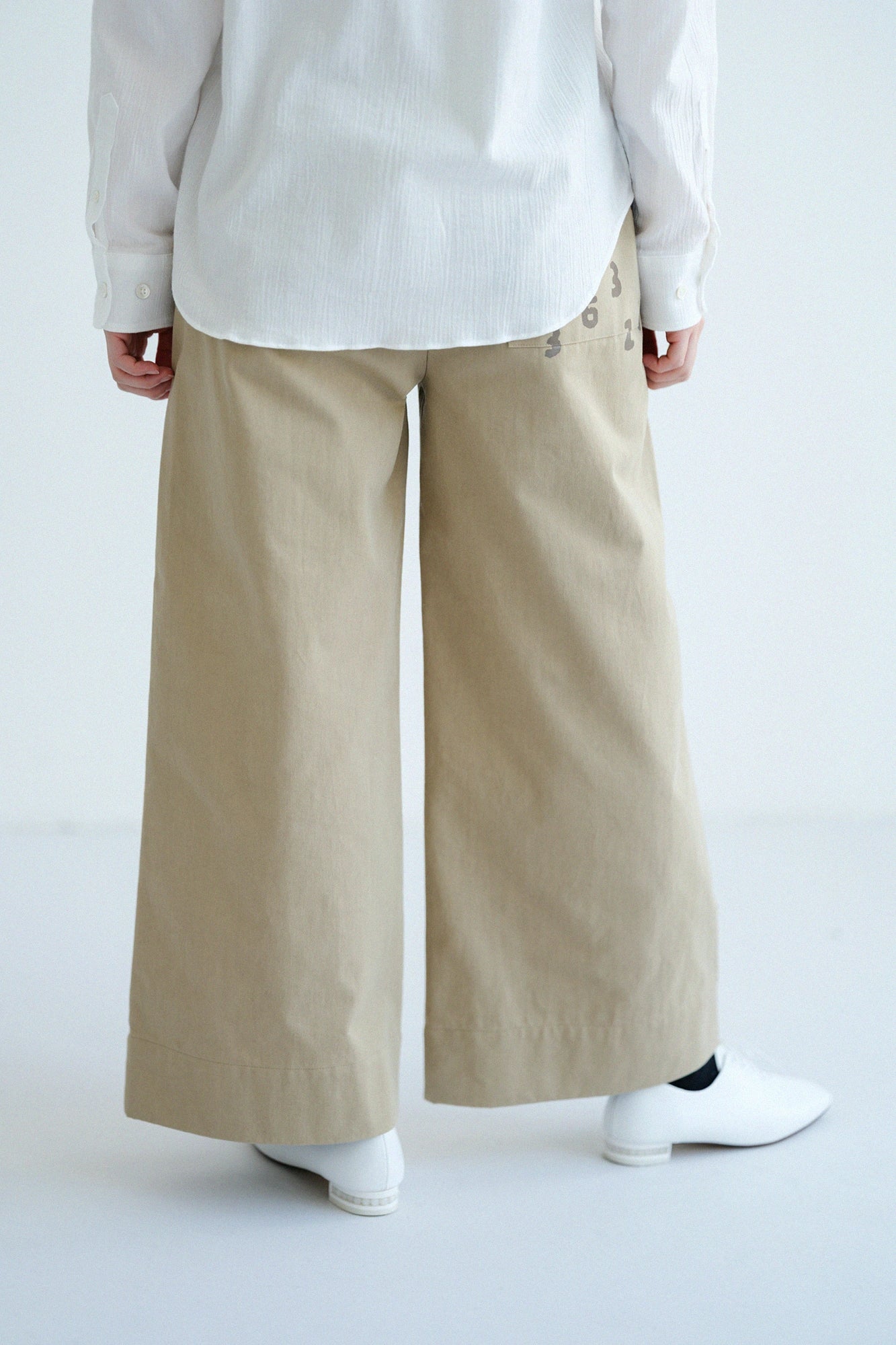 Weite Chino-Cross-Hose/Camel
