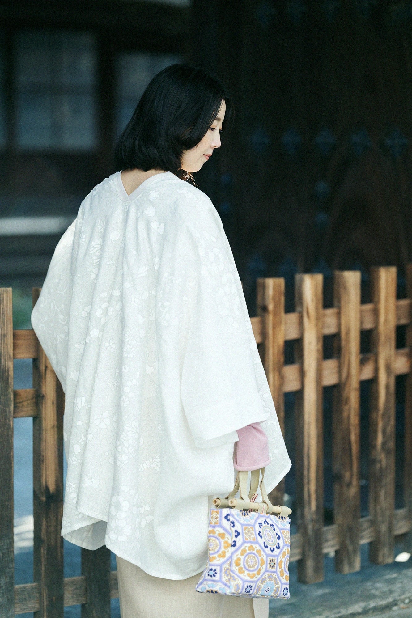 麻 きさらぎ／扇（おうぎ）と余白（よはく） つくも