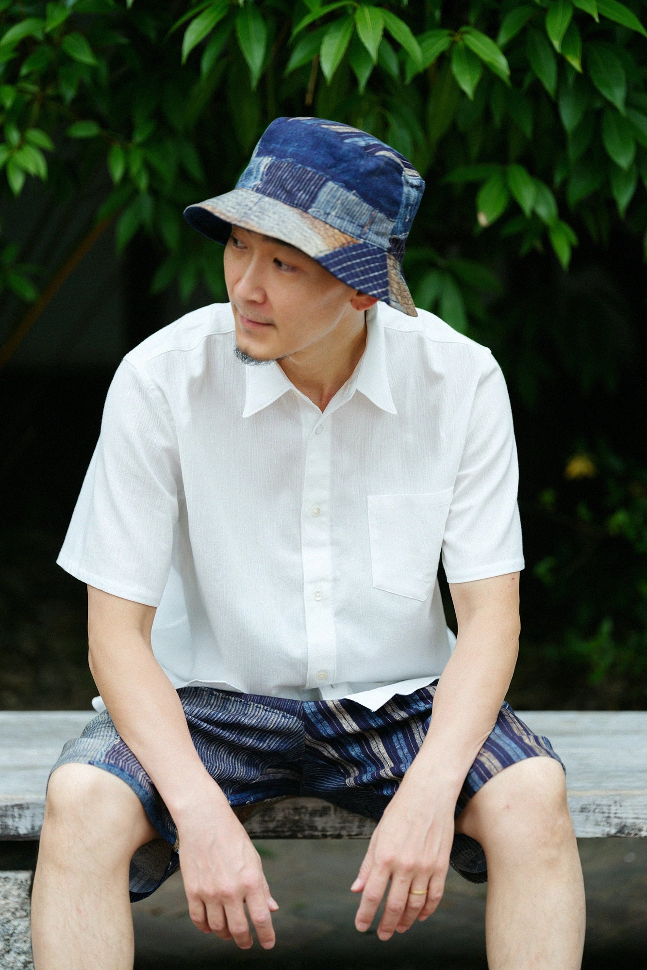 [Expédition prévue vers le 7 juillet] Shiji Takashima 20/20 Reversible Hat/BORO II IJ