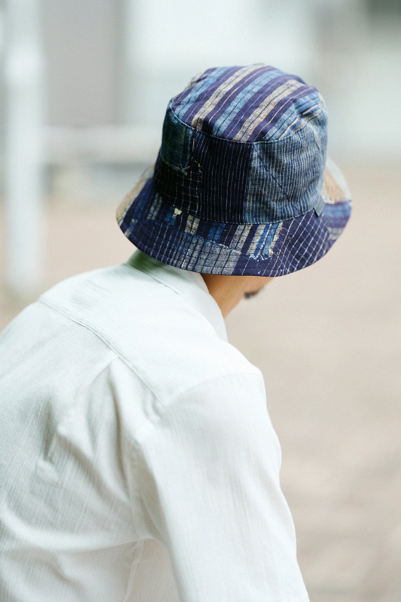 [Expédition prévue vers le 7 juillet] Shiji Takashima 20/20 Reversible Hat/BORO II IJ