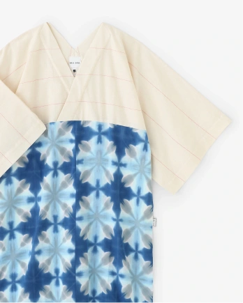 Mari-Baumwolle, Arimatsu Narumi Shibori, großes Tuch